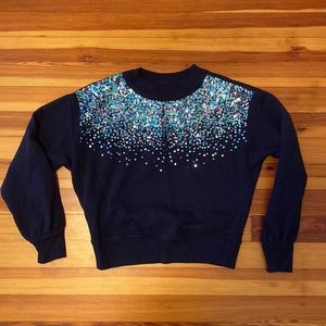Gap Kids, Navy Sequined Pullover